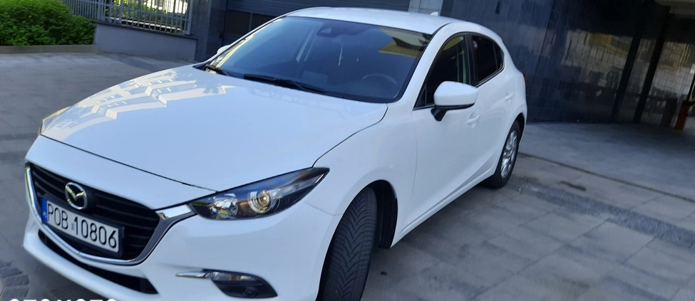 Mazda 3 cena 52700 przebieg: 72800, rok produkcji 2017 z Warszawa małe 781